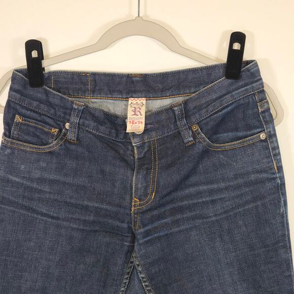 Ralph Lauren Vintage Women's Dark Wash Rugby Jeans. Size 28x34. - Picture 3 of 9